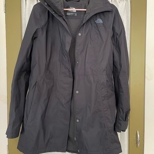 North Face rain jacket